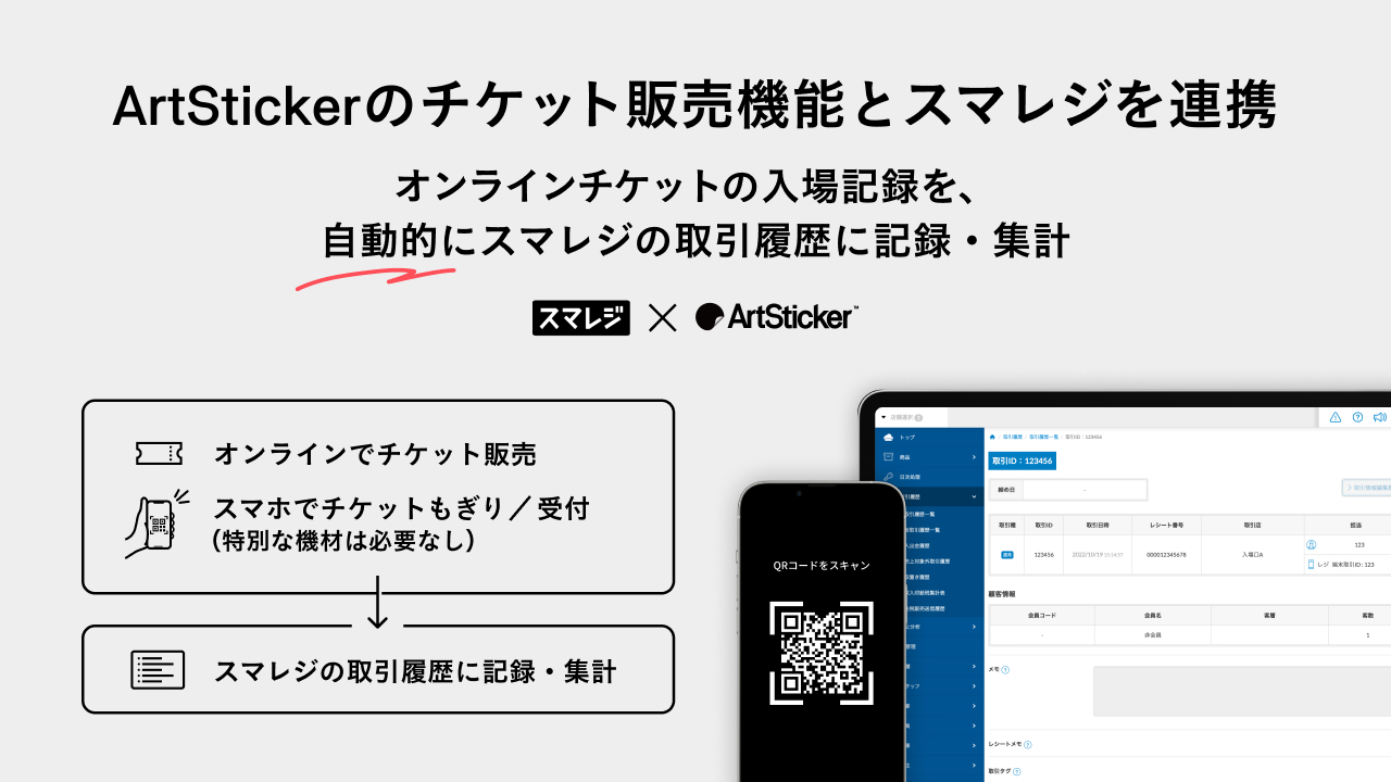 スマレジ for 美術館｜スマレジ・アプリマーケット